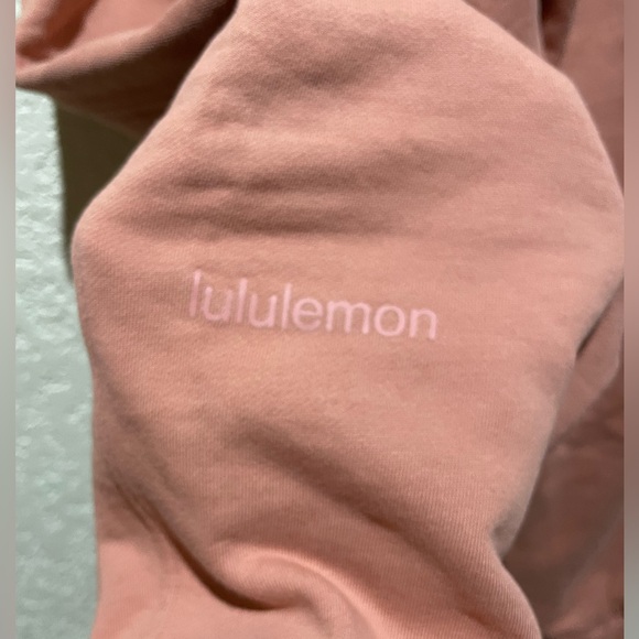 Lululemon Relaxed High Rise Cotton Joggers Pink Savannah Size 4 - Picture 11 of 14